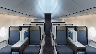 Business Class MAX 8, foto kredit: flydubai