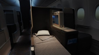 Business Class on the MAX 8, foto kredit: flydubai