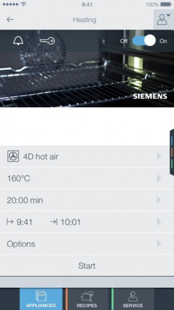 Aplikace Home Connect, Siemens Home