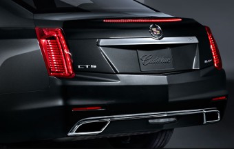 Zadn svtla, nov Cadillac CTS 2014