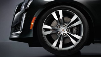 Detail kola, Nov Cadillac CTS 2014