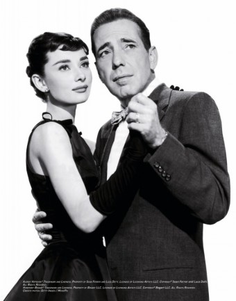 Audrey Hepburn a Humphrey Bogart