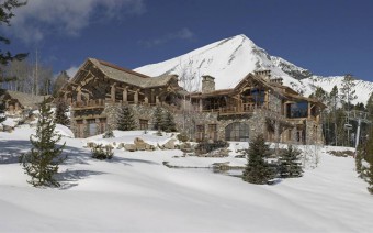 luxusní horská chata The Pinnacle v Montaně