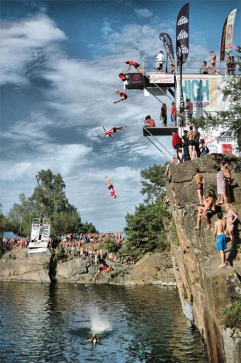 Skoky do vody Highjump 2013 