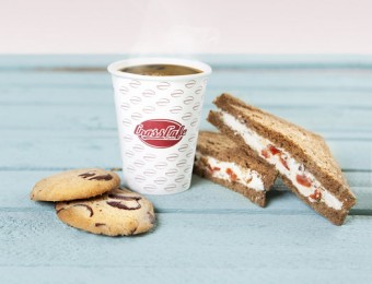Menu - káva se sendvičem, Foto: CrossCafe