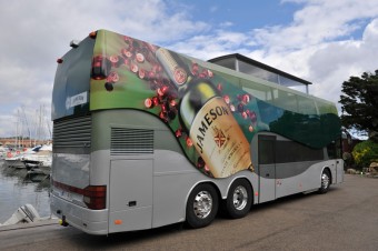 Jameson bus je zptky