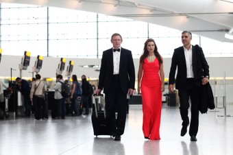 Angelina, George a Daniel byli na palub Airbus A380