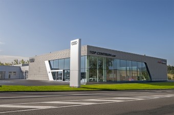 Nový Audi Terminal v Kyjově je jedinečný v celosvětovém měřítku