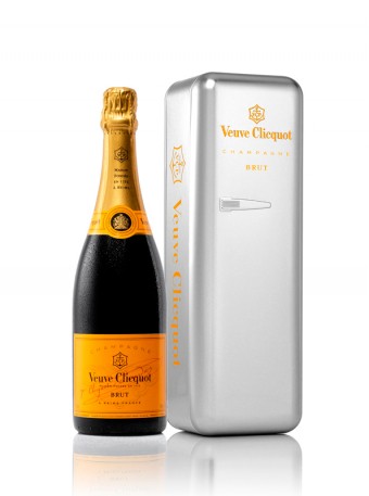 Veuve Clicquot Metal Fridge